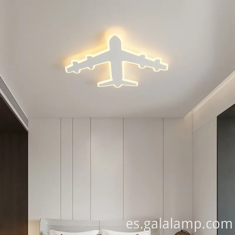 Lámpara de techo LED creativa para la decoración de los dormitorios de los niños